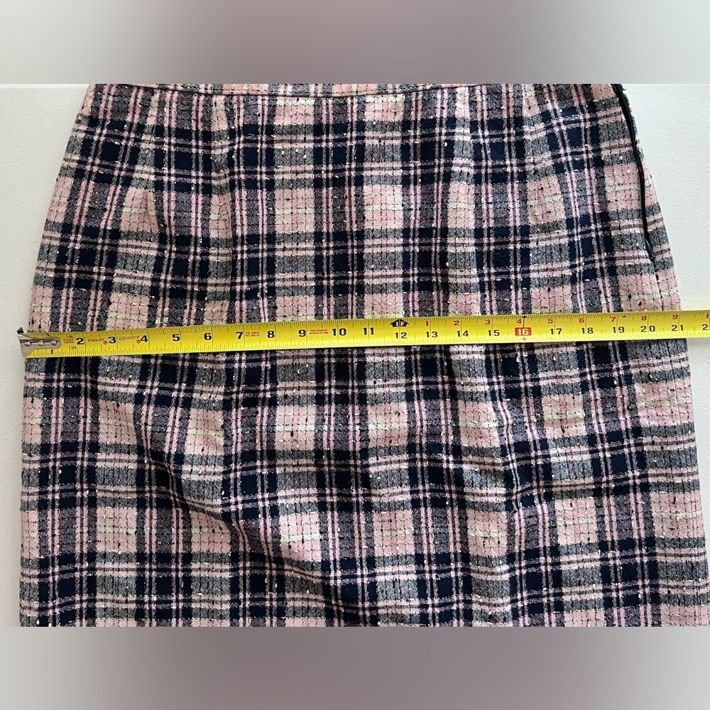 Pendleton Wool Plaid Pencil Skirt - Picture 4 of 6